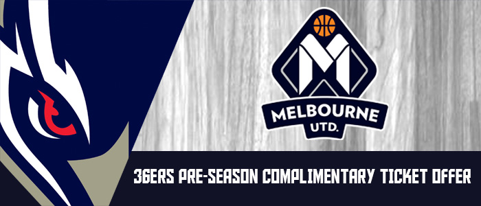36ers Pre-Season Complimentary Ticket Offer