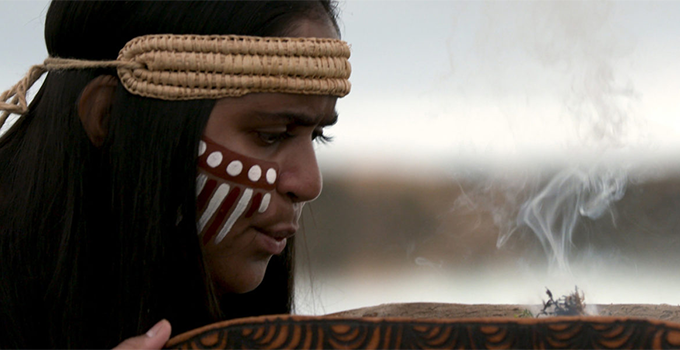 Image of Aboriginal Smoking Ceremony