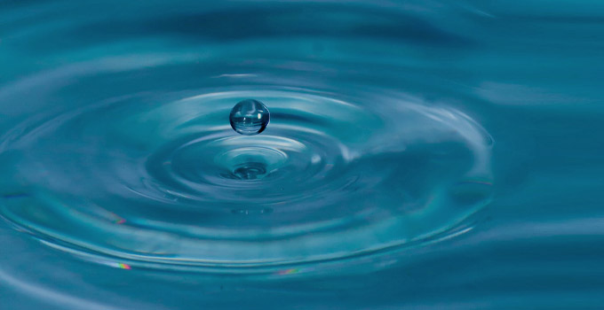 Image of water droplet