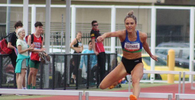 Image of Isabella Guthrie in an athletics competition