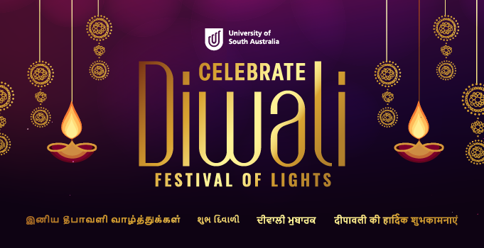 Happy Diwali Festival of Lights banner