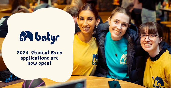 batyr 2024 Student Exec applications are now open!
